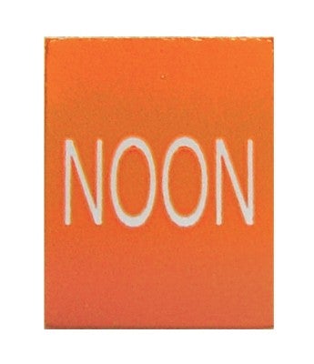 capsa LidPak Coding Label- Noon - Roll Of 500
