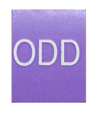 capsa LidPak Coding Label - Odd - Roll Of 500