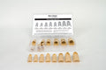Bird & Cronin Stax Finger Splint - 3/Pkg | Size 1 x 5.0cm - Length x Diameter 2.08″ x .06″