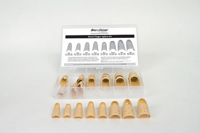 Bird & Cronin Stax Finger Splint - 3/Pkg | Size 2 x 5.5cm - Length x Diameter 2.04″ x .66″