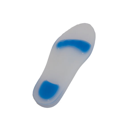 Bird & Cronin Soft Line Silicone Foot Orthotics - Full Insole - Men’s Shoe Size | Pair