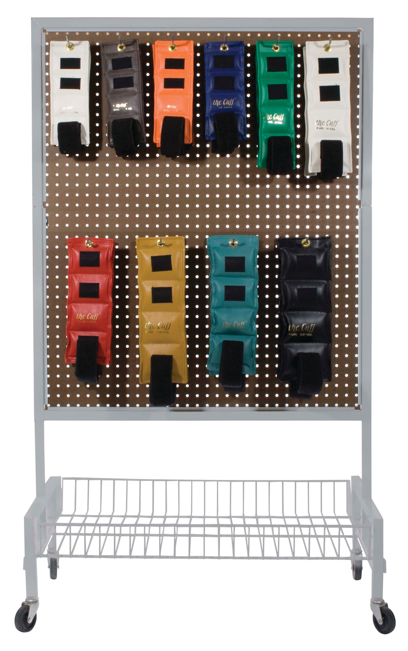 The Cuff Original Ankle and Wrist Weight, 20 Piece Set with Rack (2 each: .25, .5, .75, 1, 1.5, 2, 2.5, 3, 4, 5 lb.)