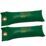 CanDo SoftGrip Hand Weight - 2 lb - Green - pair