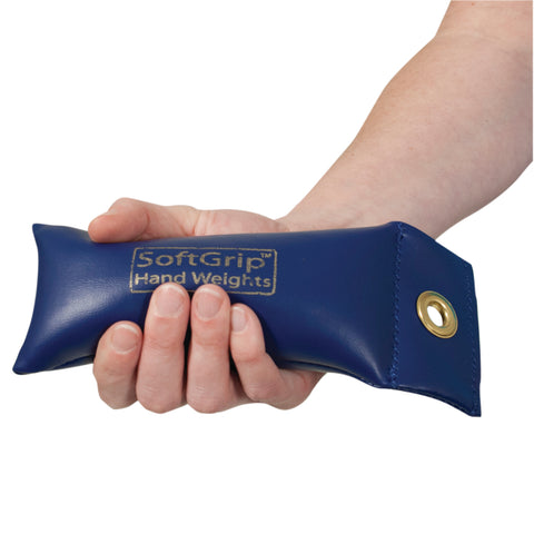 CanDo SoftGrip Hand Weight - 2.5 lb - Blue - FE-10-0354-1