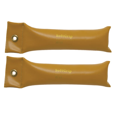CanDo SoftGrip Hand Weight - 5 lb - Gold - pair