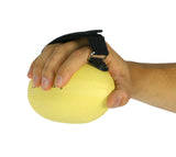 CanDo Handy Grip weight ball - 1 lb - Tan - FE-10-0440
