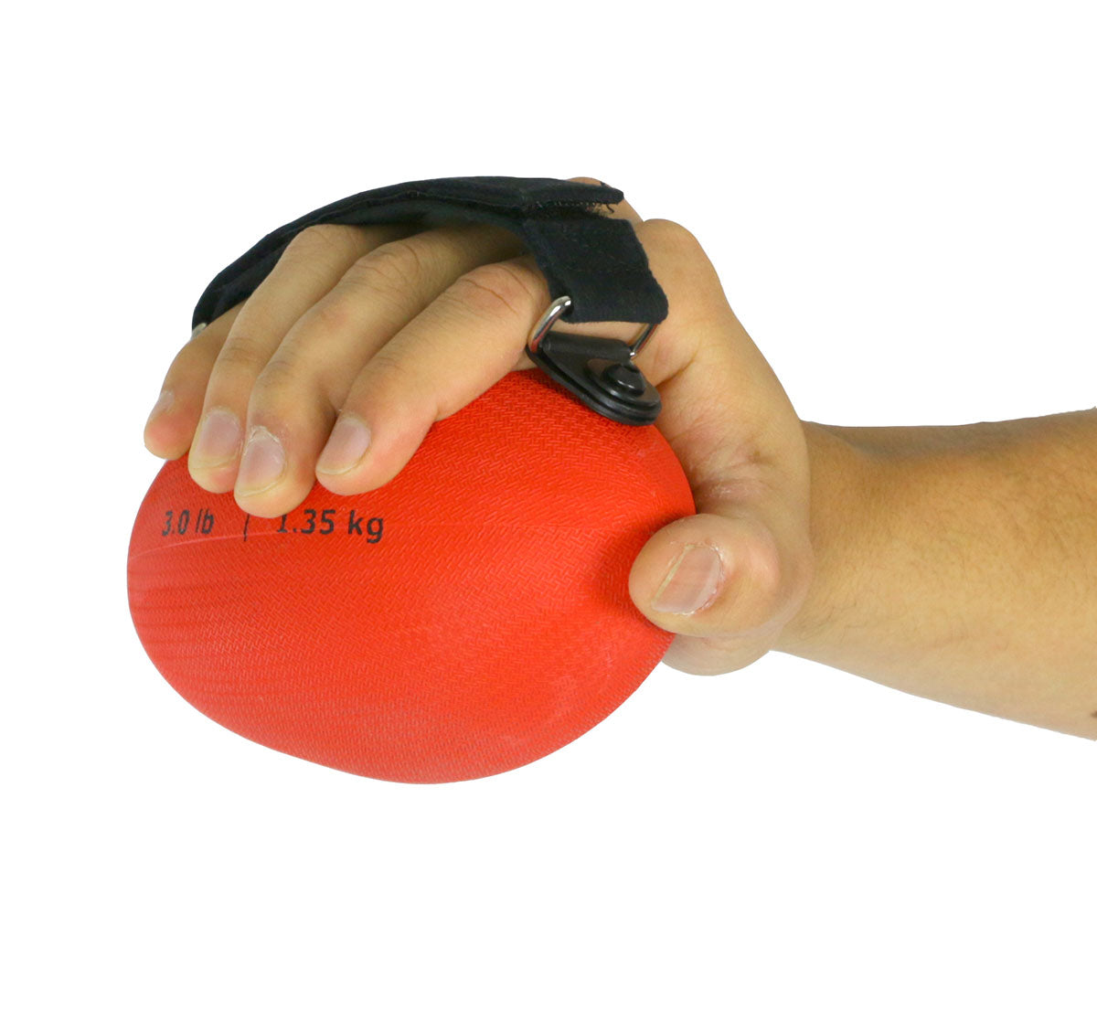 CanDo Handy Grip weight ball - 5-piece set (1 each: 1,2,3,4,5 lb) - FE-10-0445