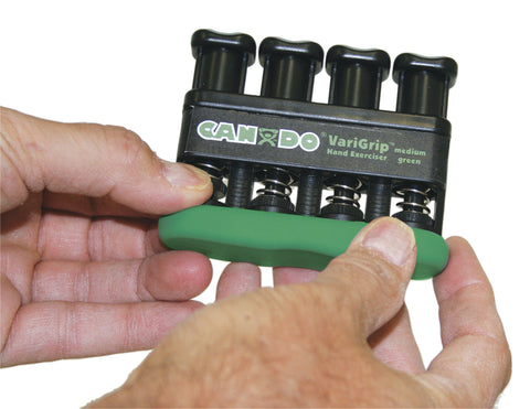 CanDo VariGrip hand exerciser - Green, medium - FE-10-0542