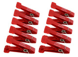 CanDo Graded Pinch Finger Exerciser, Replacement Pinch Pins, Set of 10, Red (Light)