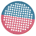 CanDo Hand Exercise Web - Low Powder - 14" Diameter - multi-resistance, Red/Blue