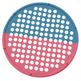 CanDo Hand Exercise Web - Low Powder - 14" Diameter - multi-resistance, Red/Blue