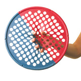 CanDo Hand Exercise Web - Low Powder - 14" Diameter - multi-resistance, Red/Blue - FE-10-0859