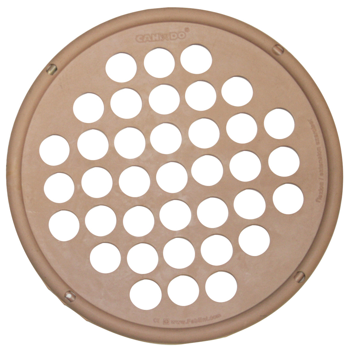 CanDo Hand Exercise Web - Latex Free - 7" Diameter - Tan - XX-light