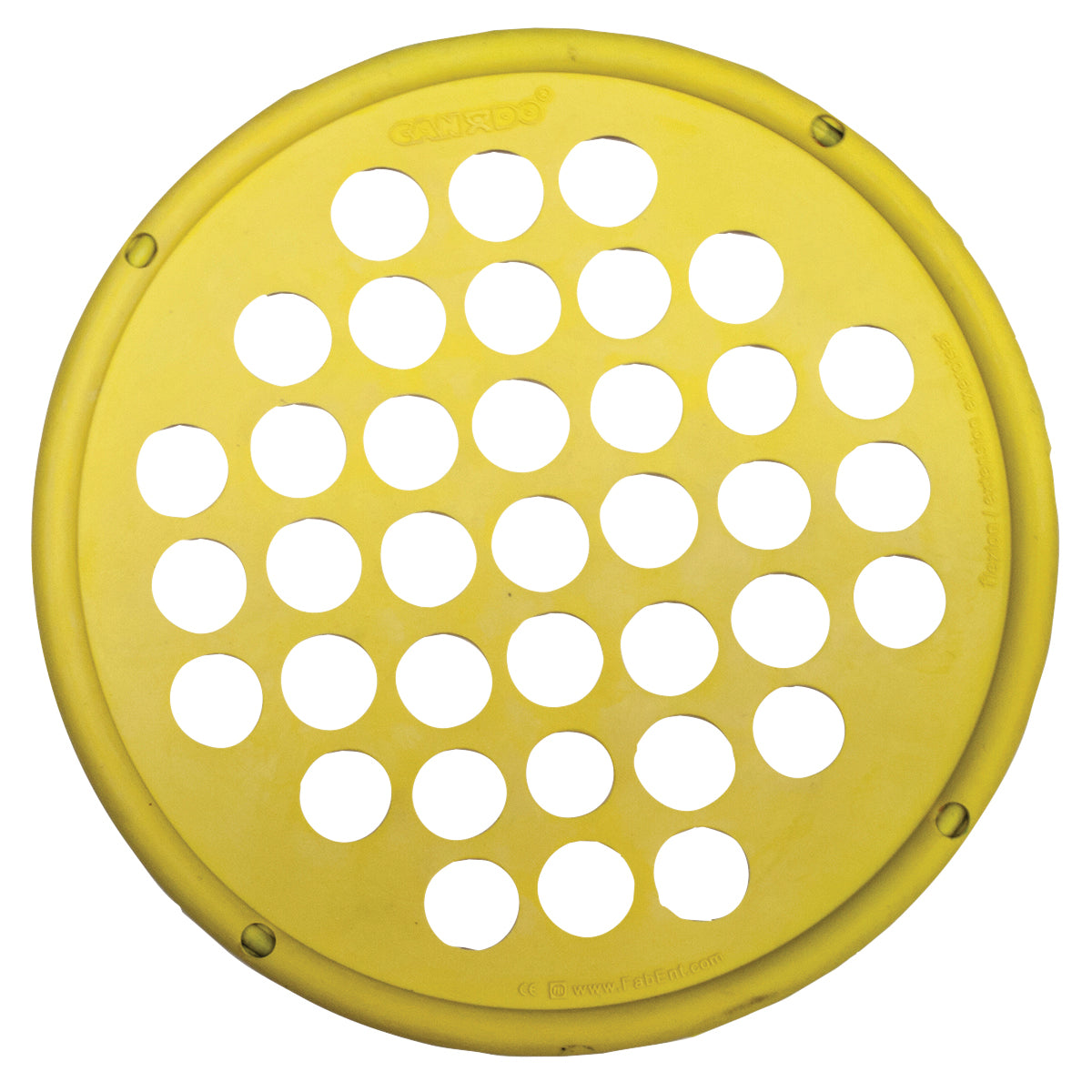 CanDo Hand Exercise Web - Latex Free - 7" Diameter - Yellow - X-light