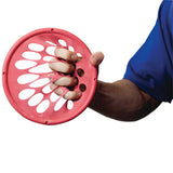 CanDo Hand Exercise Web - Low Powder - 7" Diameter - Red - Light - FE-10-0862