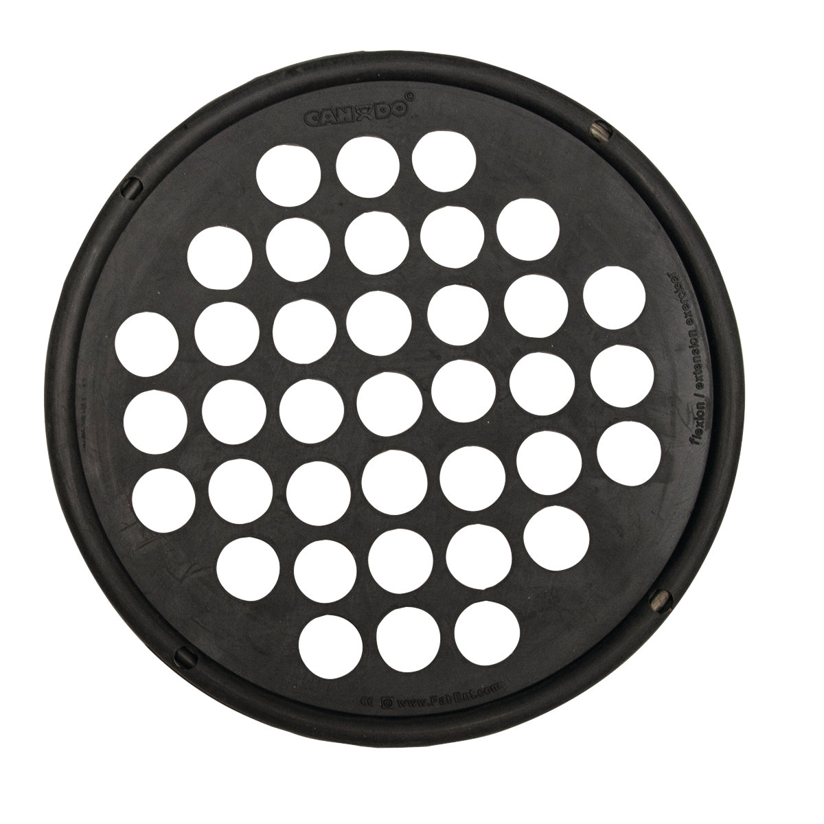 CanDo Hand Exercise Web - Latex Free - 7" Diameter - Black - X-Heavy