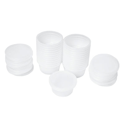 containers and lids ONLY for 2 oz and 3 oz putty (25 each)