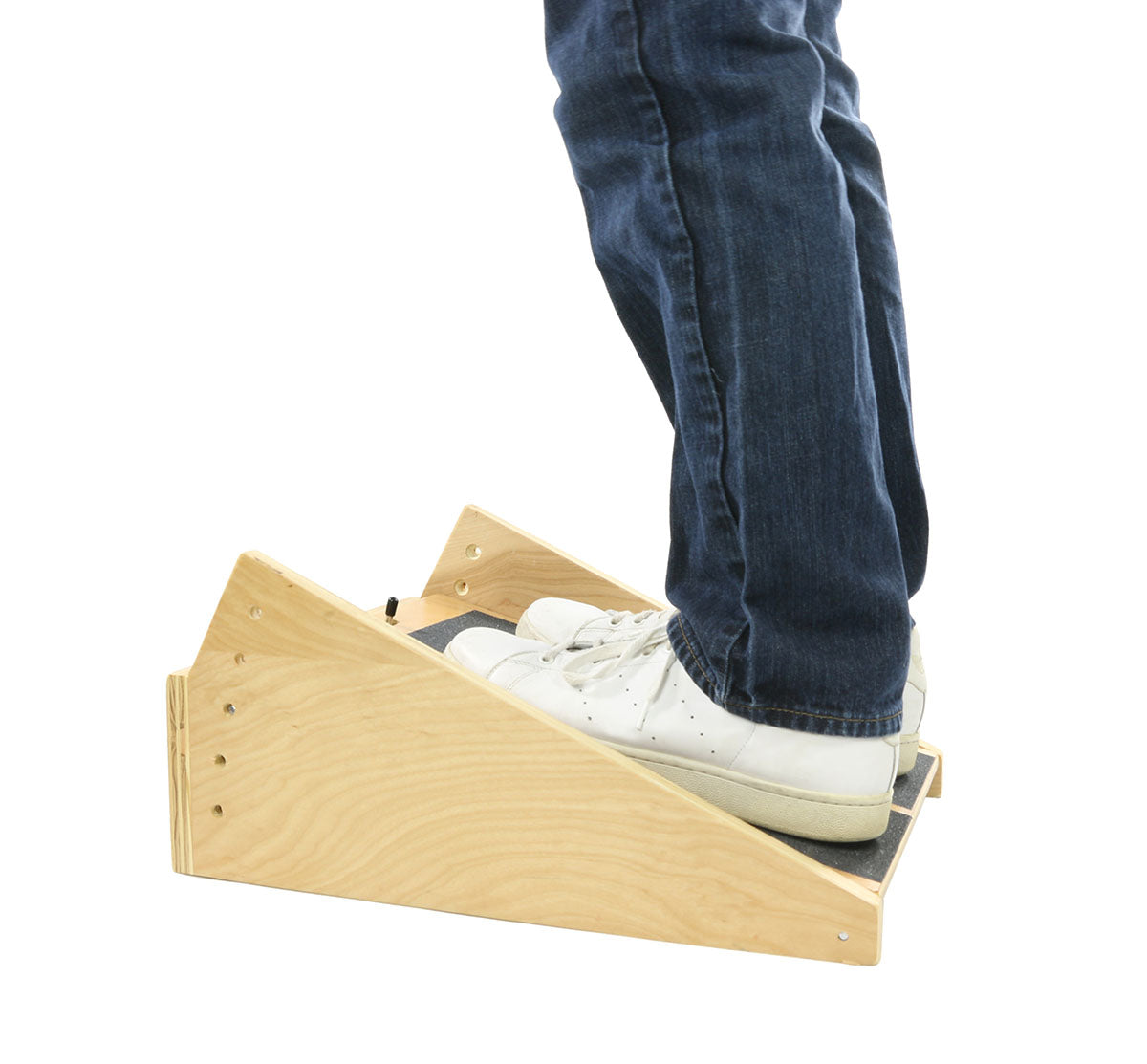 Incline Board - 5-level Wooden - 5, 10, 15, 20, 25 Degree Elevation - 14 x 18 inch Surface - FE-10-1182