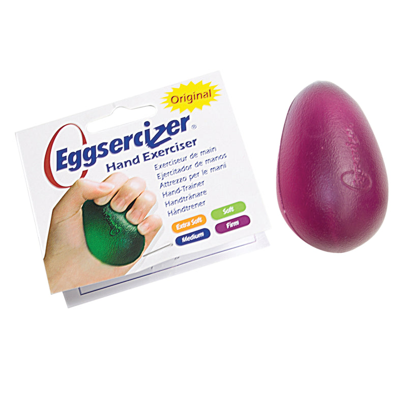 Eggsercizer Hand Exerciser - Purple, firm 