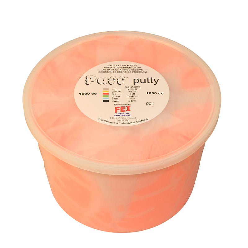 Puff LiTE Exercise Putty - soft - red - 1600cc