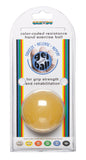 CanDo Gel Squeeze Ball - Standard Circular - Yellow - X-Light - FE-10-1491