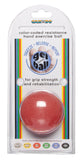 CanDo Gel Squeeze Ball - Standard Circular - Red - Light - FE-10-1492