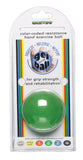 CanDo Gel Squeeze Ball - Standard Circular - Green - Medium - FE-10-1493
