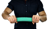 CanDo Twist-n-Bend Flexible Exercise Bar - 12" - Green - Medium - FE-10-1513