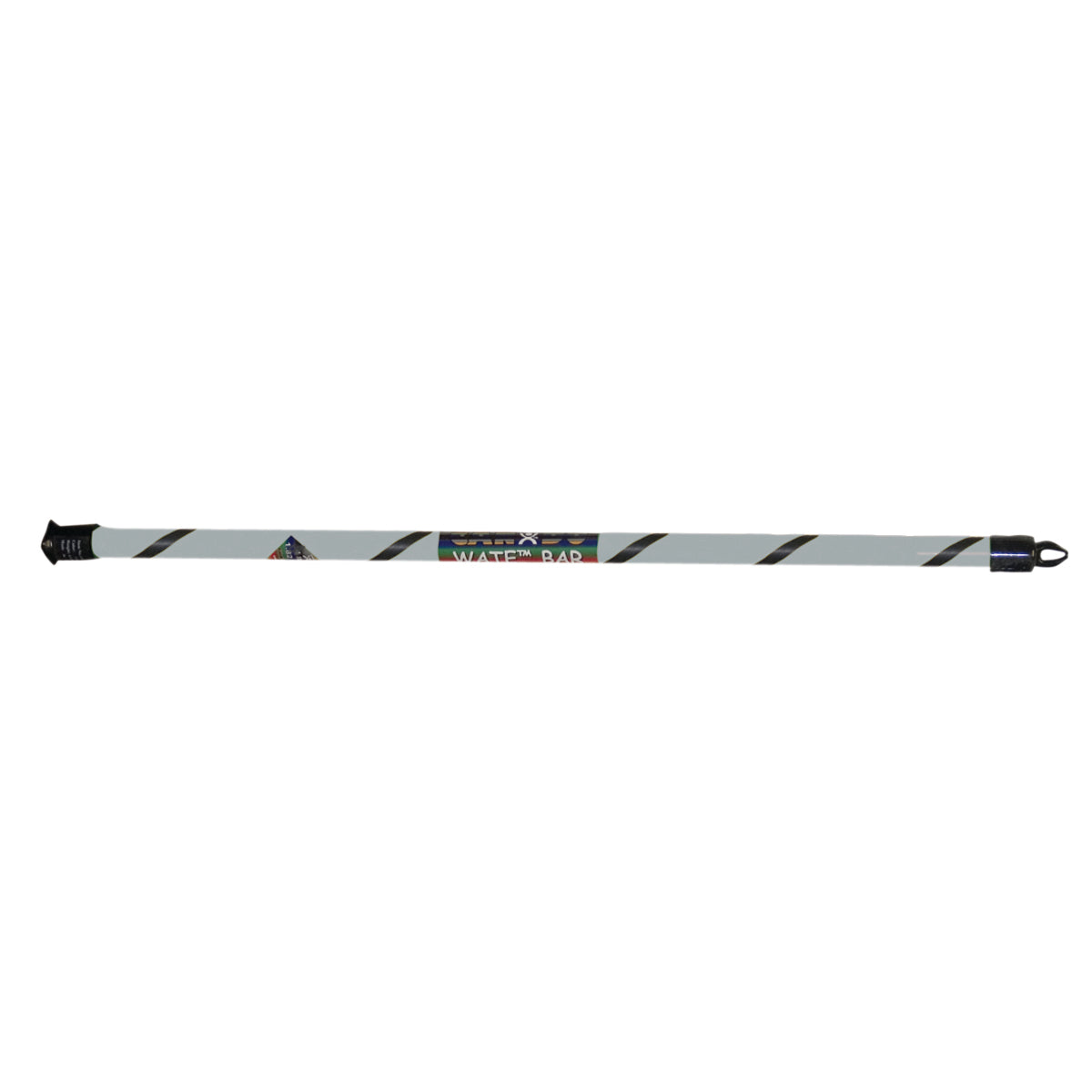 CanDo Slim WaTE Bar, Silver Stripe, 9 lbs.