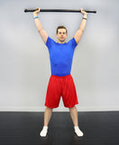 CanDo Jumbo WaTE Bar, Black, 20 lbs. - FE-10-1617