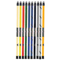 CanDo Slim WaTE Bar, 10-Piece Set, Bars Weighing 1, 2, 3, 4, 5, 6, 7, 8, 9, 10 lbs.