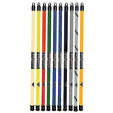 CanDo Slim WaTE Bar, 10-Piece Set, Bars Weighing 1, 2, 3, 4, 5, 6, 7, 8, 9, 10 lbs.