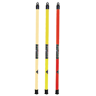 CanDo Slim WaTE Bar, 3-Piece Set, Bars Weighing 1, 2, 3 lbs.