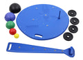 Multi-Axial Positioning System - Board, 5-Ball Set with Rack, 2 Weight Rods with Weights