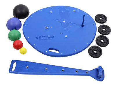Multi-Axial Positioning System - Board, 5-Ball Set with Rack, 2 Weight Rods with Weights