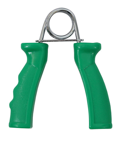 CanDo Ergonomic Hand Grip, Pair - Green, moderate - 12 lb