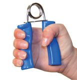 CanDo Ergonomic Hand Grip, Pair - Blue, heavy - 24 lb - FE-10-1807