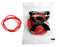 CanDo Hand Exerciser - Additional Latex Free Bands - Red - Light - 25 Bands Only