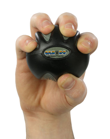 CanDo Digi-Squeeze hand exerciser - Small - Black, x-firm - FE-10-1974