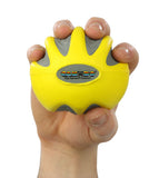 CanDo Digi-Squeeze hand exerciser - Large - Yellow, x-light  - FE-10-1990