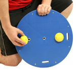 CanDo Balance Board Combo 16" circular wobble/rocker board - 1" height - yellow - FE-10-2020