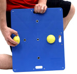 CanDo Balance Board Combo 15" x 18" wobble/rocker board - 1" height - yellow - FE-10-2030