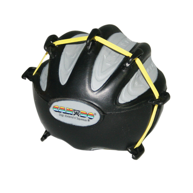 CanDo Digi-Extend n' Squeeze Hand Exerciser - Small - Black, x-heavy - FE-10-2274