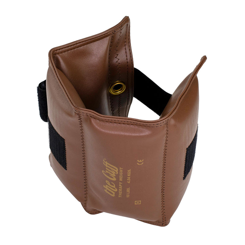 The Cuff Deluxe Ankle and Wrist Weight, Brown (10 lb.) - FE-10-2515