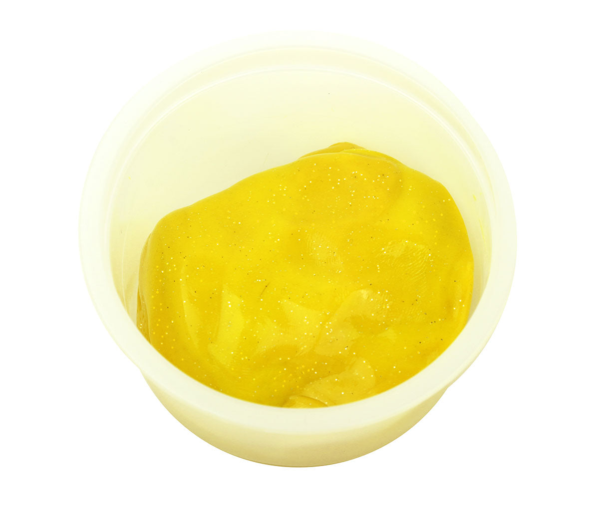 CanDo Sparkle Theraputty Exercise Material - 2 oz - Yellow - X-Soft - FE-10-2764