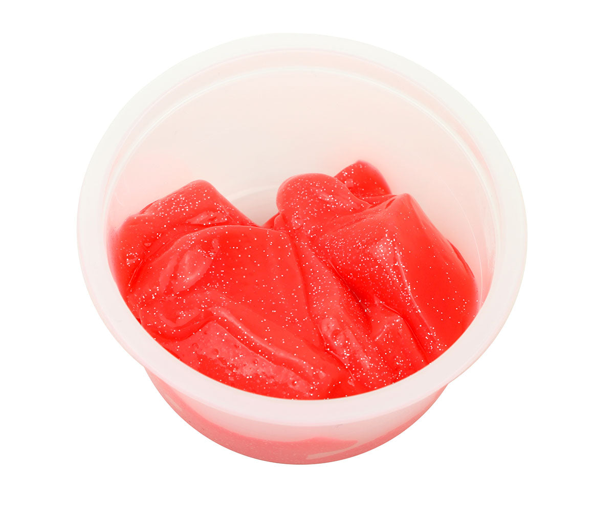 CanDo Sparkle Theraputty Exercise Material - 2 oz - Red - Soft - FE-10-2765