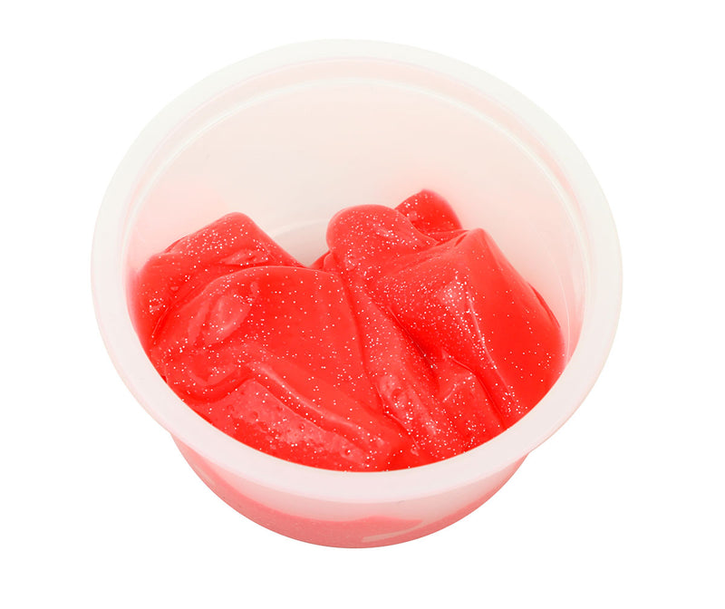 CanDo Sparkle Theraputty Exercise Material - 2 oz - Red - Soft - FE-10-2765