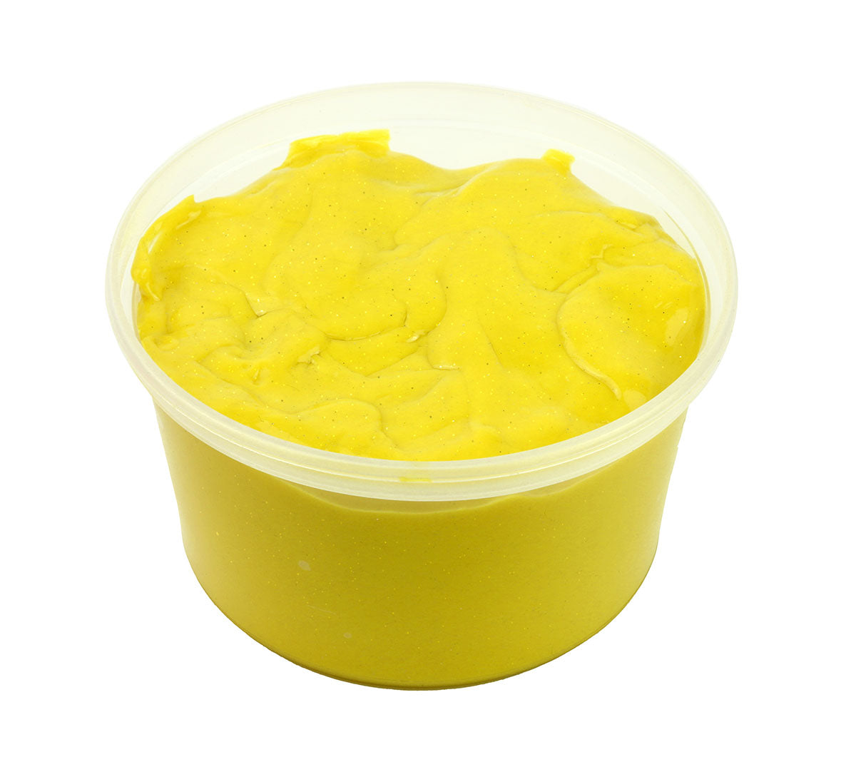 CanDo Sparkle Theraputty Exercise Material - 1 lb - Yellow - X-Soft - FE-10-2774