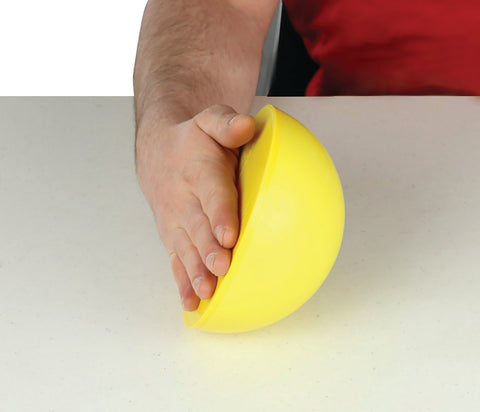 CanDo Wrist/Forearm Exerciser, X-Large, Yellow, Ball Only - FE-10-2904