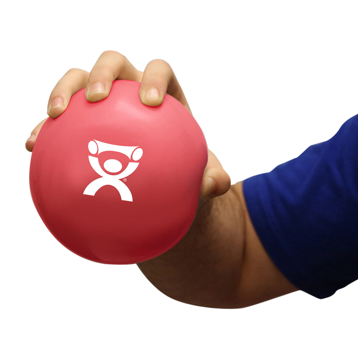 CanDo WaTE Ball - Hand-held Size - Red - 5" Diameter - 3.3 lb - FE-10-3162